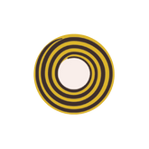 I-Contact Cosplay Halloween Contact Lenses Black Spiral